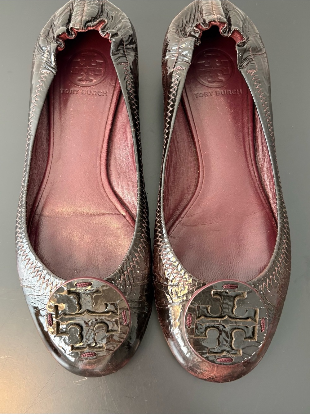 Tory Burch Reva Flats, 7.5/8